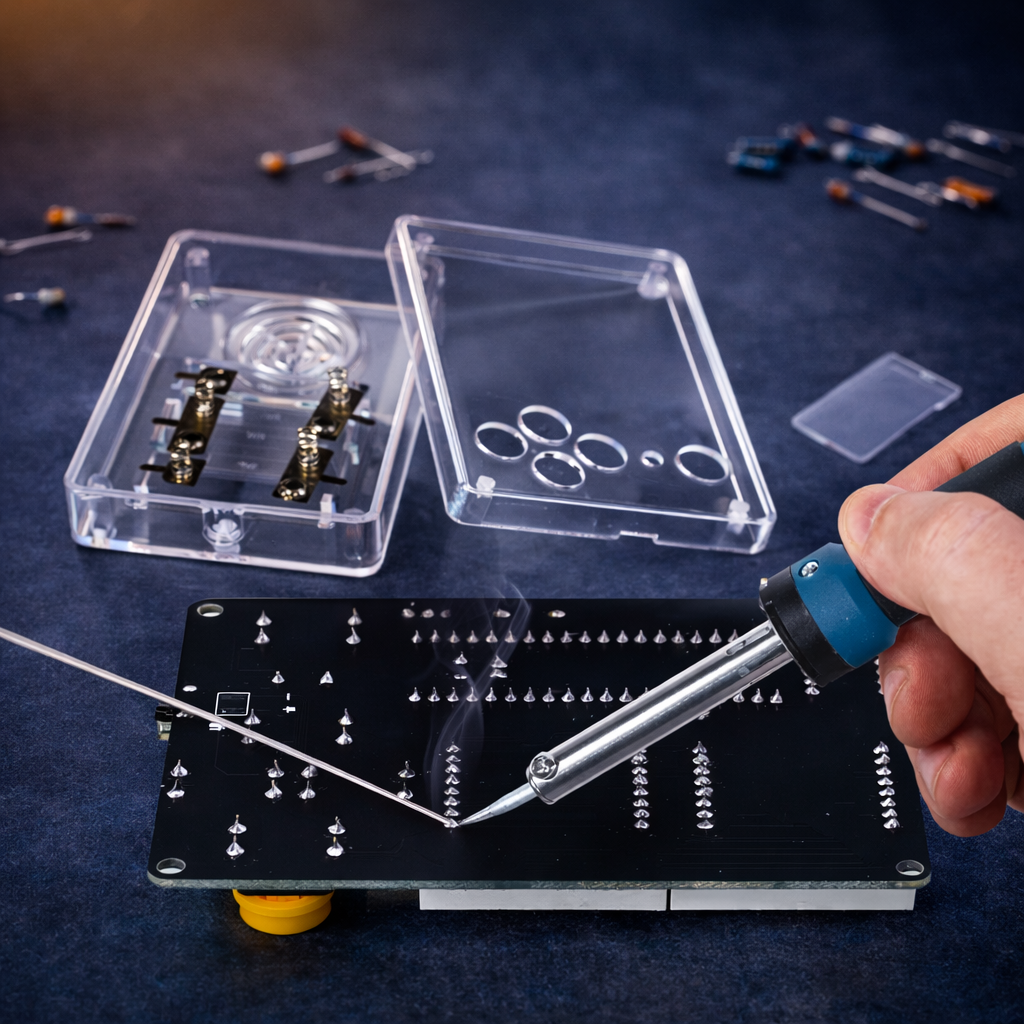 Pixelowa Konsola Retro – Zestaw do samodzielnego montażu