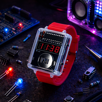 PixelWatch™ – Zbuduj własny zegarek LED DIY