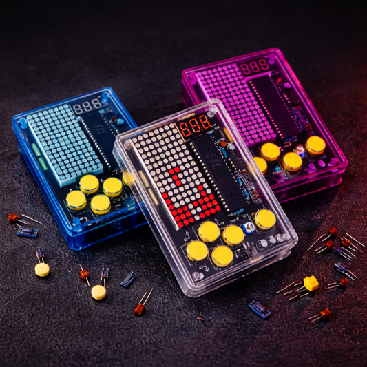 Pixelowa Konsola Retro – Zestaw do samodzielnego montażu