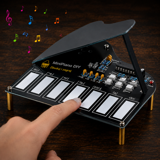MiniPiano DIY – Zbuduj i zagraj na własnym instrumencie