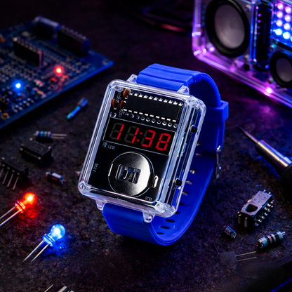 PixelWatch™ – Zbuduj własny zegarek LED DIY