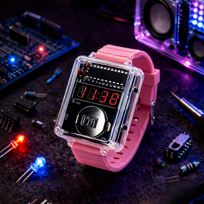 PixelWatch™ – Zbuduj własny zegarek LED DIY