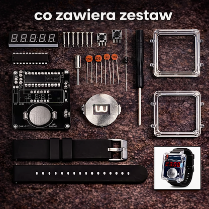 PixelWatch™ – Zbuduj własny zegarek LED DIY
