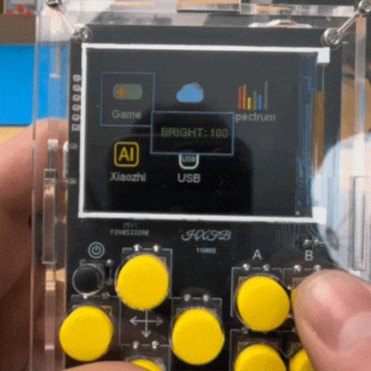PixelBot™ AI – Inteligentna Konsola DIY z Ekranem LCD